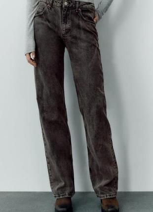 Широкі джинси zara 36