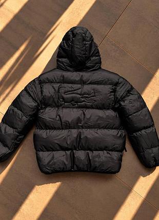 Мужской двухсторонний пуховик lacoste 4