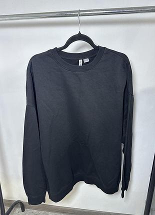 Світшот чоловічий h&m чорний