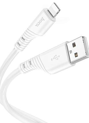 Дата кабель hoco x97 crystal color usb to lightning (1m)