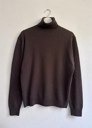 Вовняний светр гольф massimo dutti