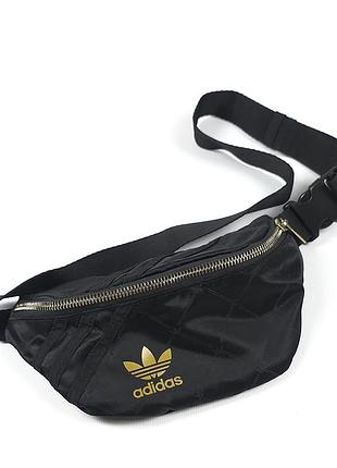 Черная поясная сумка adidas originals