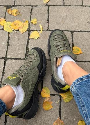 Asics gel-pickax black/khaki
