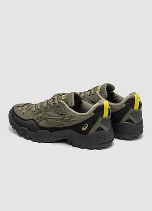 Asics gel-pickax black/khaki 5