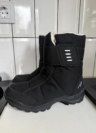 Зимові черевики quechua (decathlon, франція) 🖤  розмір 36 (23 см)