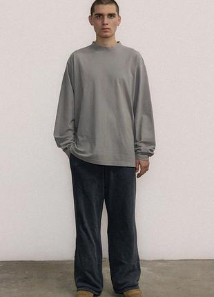 Новый лонгслив yzy x gap (yeezy balenciaga long t-shirt over) с америки xl