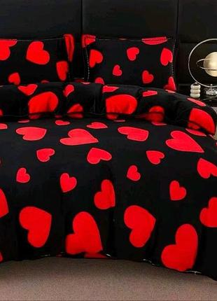 Тепла велюрова постільна білизна «сердечка» в розмірах❤️

постільна велюрова білизна зігріє вас і вашу родину холодною зимою.