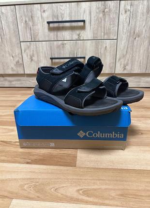Чоловічі сандалі columbia, чорні, розмір 46