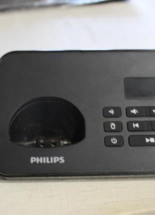 Беспроводной телефон с автоответчиком philips d605. аон. called id.