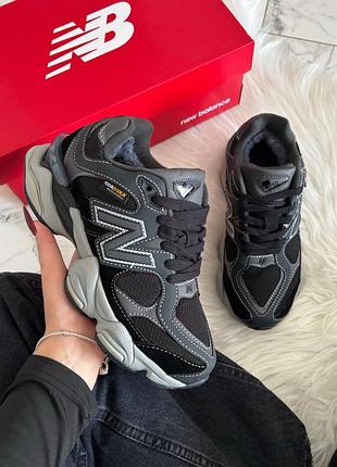 Balance 9060 dark grey black cordura хутро