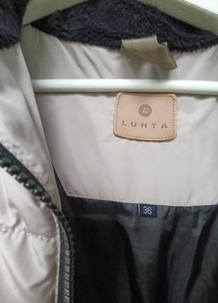Теплая куртка от luhta 5