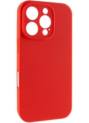 Чохол silk full camera (aa) no logo with magnetic fit для apple iphone 16 pro max (6.9") червоний / red