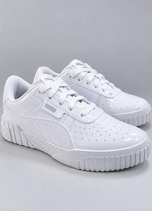 Кросівки puma низькі білі, розмір 32