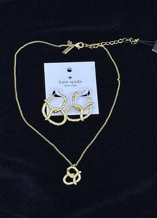 Комплект прикрас американського бренду kate spade new york