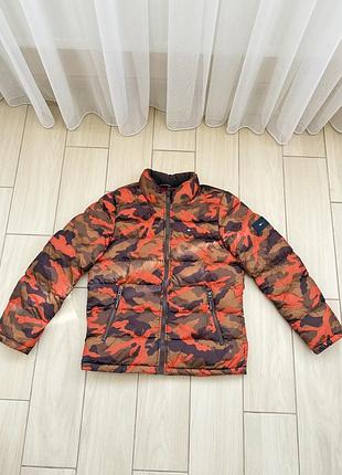 Куртка чоловіча tommy hilfiger камуфляжна дута