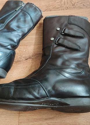 44/45 roberto botticelli / limited / leather boots / зимові шкіряні сапожки / мото сапоги / ботинки / мотоботи лімітовані  nike vintage вінтажні