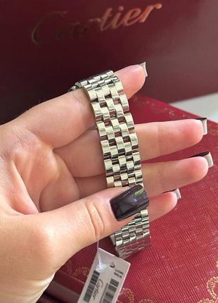 Жіночий годинник cartier silver — розкішна класика 5