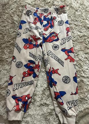 Велюрові піжамні штани spider man marvel primark