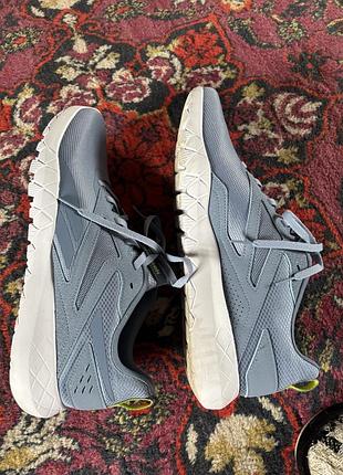 Кроссовки reebok голубые мужские