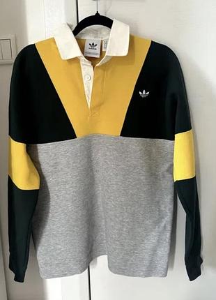 Чоловічий світшот поло adidas з кольоровими блоками