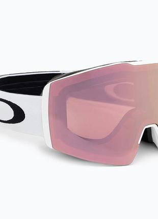 Горнолыжная маска oakley fall line m matte white/prizm rose gold