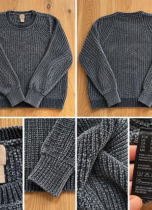 Светр жіночий h&m сірий розмір s