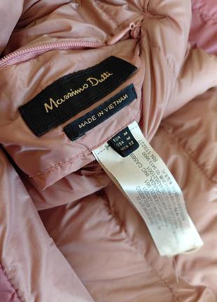 Двусторонний пуховик massimo dutti 4