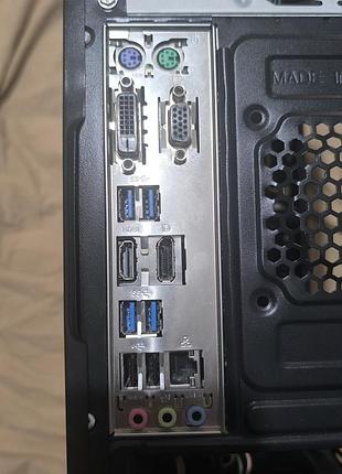 Комп'ютер intel core i5-7600, 8gb ddr4, hdd 500gb 7