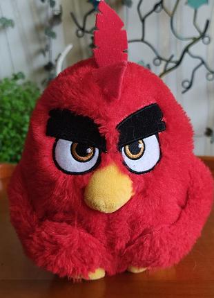 Оригинальная мягкая игрушка ред (red) из мультфильма «angry birds в кино 2» (rovio)