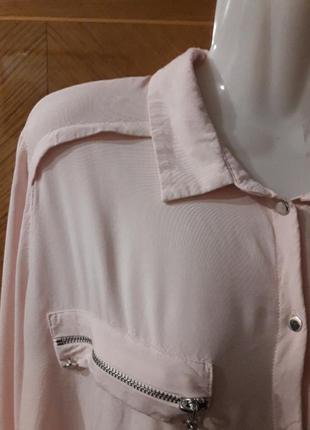 Ashley brooke стильная вискозная блуза рубашка3 фото