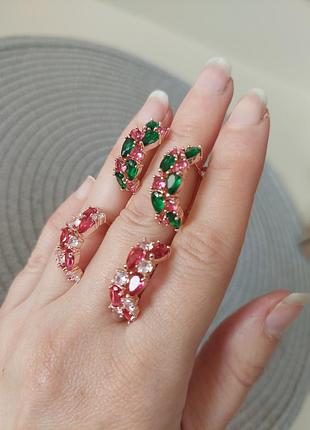 Сережки мед золото 3