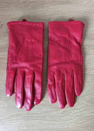 Кожаные перчатки marks &amp; spencer