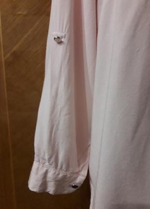Ashley brooke стильная вискозная блуза рубашка5 фото