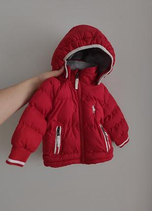 Куртка осенняя ralph lauren 6-9 месяцев