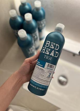 Шампунь tigi bed head urban antidotes recovery для пошкодженого волосся 750 мл