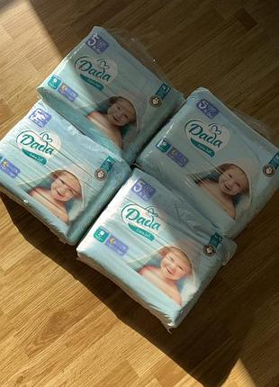 🧸 продам підгузники dada, розмір 5 💛 3