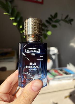 Ex nihilo blue talisman eau de parfum 50 мл — оригінал, залишок 45 мл
