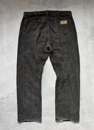 Джинси чоловічі wrangler графітові 36/32