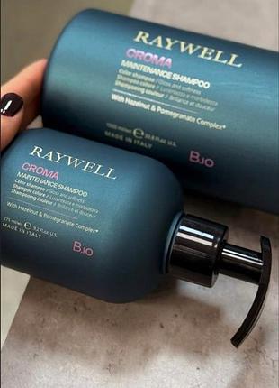 Шампунь для защиты цвета окрашенных волос bio croma raywell
