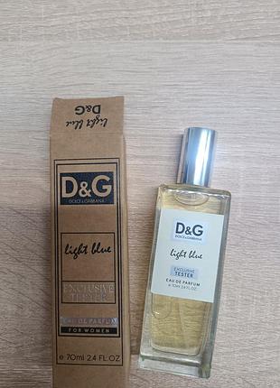 Женский тестер light blue dolce gabbana 60 ml
