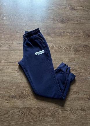 Чоловічі спортивні штани puma сині розмір m