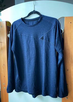 Термебелье из шерсти мериноса grey preparer merino wool / термокофта xl