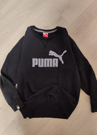 Оригинальный винтажный свитшот puma big logo