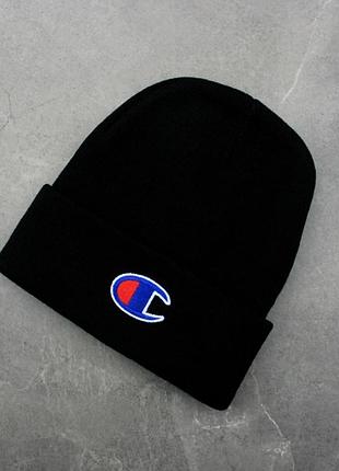 Шапка унісекс champion чорна