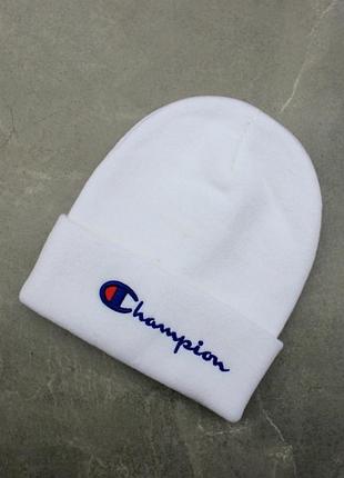 Шапка унісекс champion чорна 2
