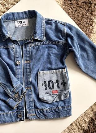 Піджак і жакет для дівчинки zara джинсовий блакитний