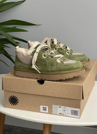 Жіночі угги ugg lo lowmel sneaker muted brass fur 36-40