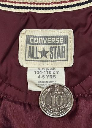 Бомбер converse на 4-5роков, 104-110см 3