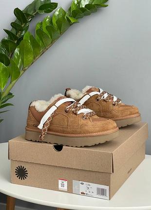 Женские угги ugg lo lowmel sneaker chestnut fur 36-41 новинка