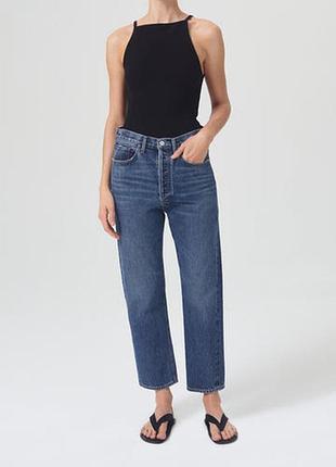 Фірмові джинси agolde оригінал 90's crop mid rise straight (розмір 24 або 25, колір range)